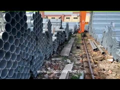 Superficie di esplosione tubo di acciaio galvanizzato EN39 per gas e acqua Q195